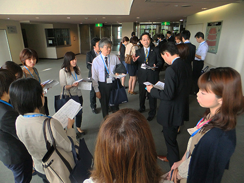 スタッフ打ち合わせ